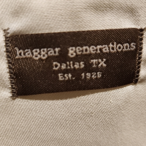 HAGGAR men's kaki casual Bermuda shorts pants size 38 NWT - Picture 8 of 10